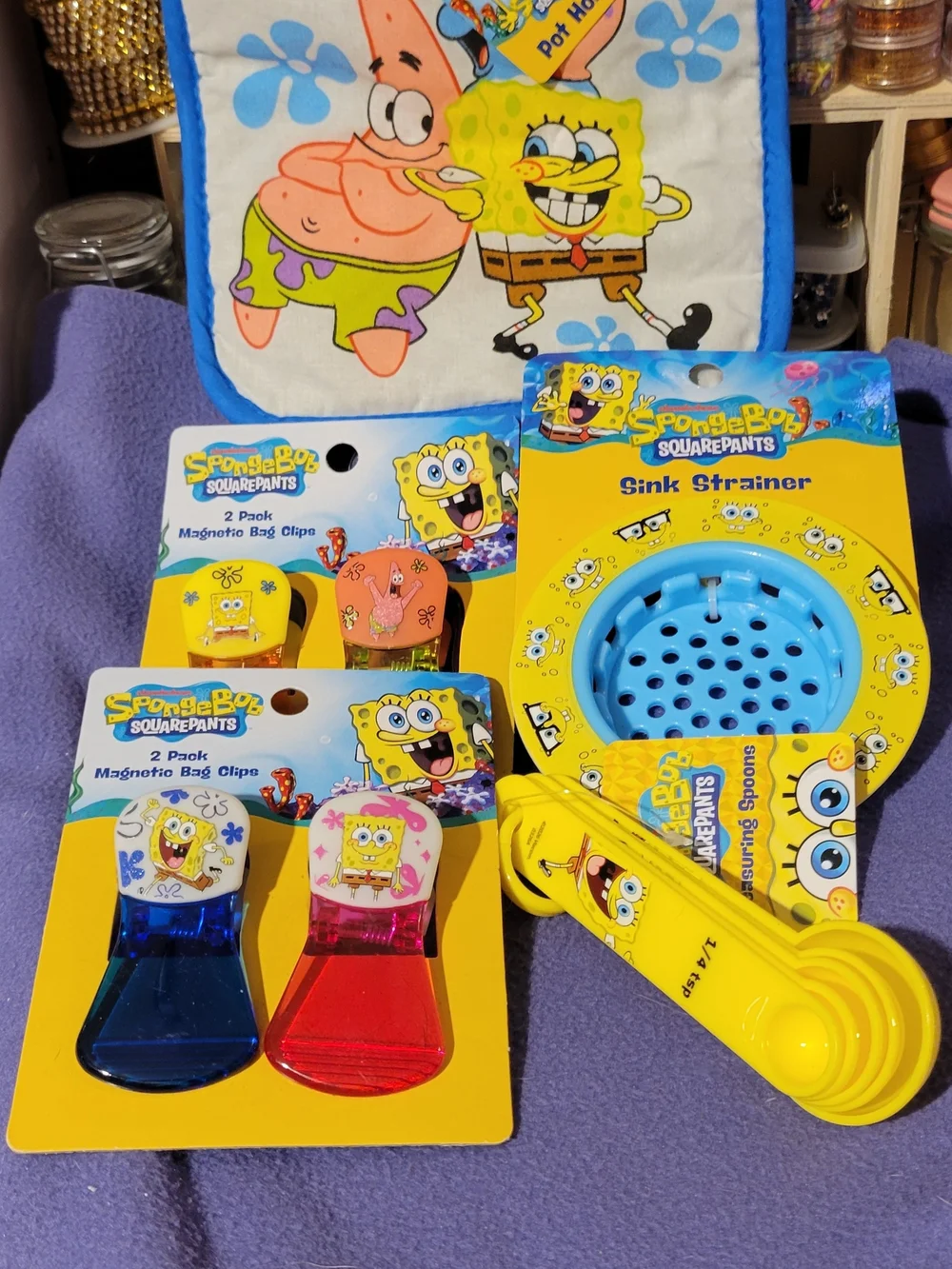 SpongeBob SquarePants Kitchen Set - Yellow & Blue